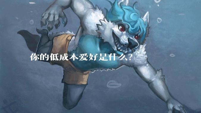 你的低成本爱好是什么？